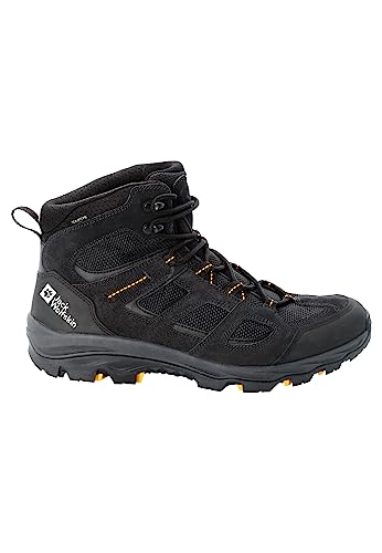Jack Wolfskin Herren Vojo 3 Texapore Mid M, Black Burly Yellow Xt, 45 EU im Sale