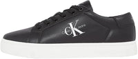 Thumbnail for Calvin Klein Jeans Men's Cupsole Logo Sneakers, Black, 40 on Sale