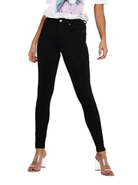 Thumbnail for ONLY Women's Onlpower Mid Ph Up Sk Bb 3659 Noos Jeans, Black, / 32L EU on sale