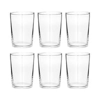 Thumbnail for BUTLERS Set of 6 Drinking Glasses 450ml - PURIST - Water Glasses Set, Cocktail Glasses Set | Dishwasher-safe glasses & drinkware for tea, juice, lemonade, iced coffee, long drinks on sale
