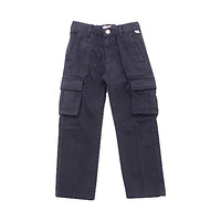 Thumbnail for Il Gufo 5548AQ pantalone cargo bimbo boy kids trousers blue-3 YEAR on sale