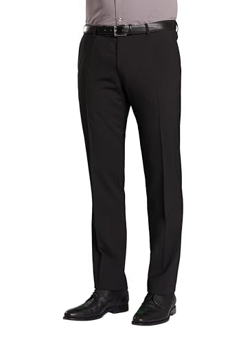 Club of Gents Men's Suit Trousers Archie, Black (Black 90), on Sale
