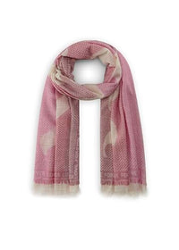 Thumbnail for CODELLO Damen LOVE MOM Schal aus Baumwoll-Jacquard im Sale