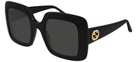 Thumbnail for Gucci Damen Gg0896s Sonnenbrille, Schwarz/Schwarz/Grau, 50 im Sale