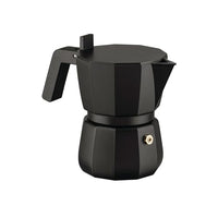 Thumbnail for Alessi Moka DC06/6 B - Design Espressokocher aus Gußaluminium, Griff und Knopf aus PA, Schwarz, 6 Tassen im Sale