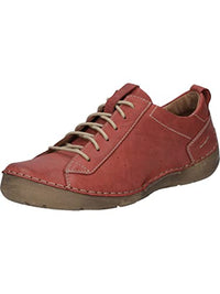 Thumbnail for Josef Seibel Damen Low-Top Sneaker Fergey 56,Weite G (Normal),Wechselfußbett,Freizeitschuhe,Turnschuhe,Laufschuhe,Rot (Hibiscus),39 EU im Sale