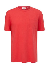 Thumbnail for s.Oliver T-Shirt with Chest Pocket Men, Blue 5978, on Sale