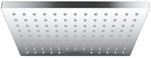 hansgrohe Vernis Shape - Kopfbrause, eckige Duschbrause (230 x 170 mm), Regendusche mit 1 Strahlart für Wand- oder Deckenmontage, Brausekopf mit Antikalk-Funktion, Chrom, 26281000 im Sale