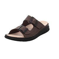 Thumbnail for Finn Comfort Men's Mules Sandals Cayman-S Mules Nubuck Leather Footbed Comfortable Leisure Plain Mules Removable Footbed Leather on Sale