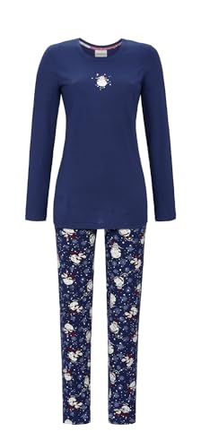 Ringella pajamas with motif print in dark denim, on sale