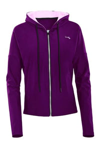 Thumbnail for Winshape Damen Functional Comfort Tone Jacket J008c Traingsjacke, Dark-Plum-Lavender-Rose, EU im Sale
