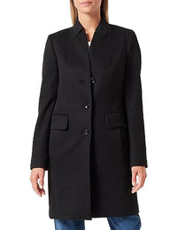 Thumbnail for comma Women's 60.2.61.16.151.2139529 Wool Blend Coat, 9999 Black, 36 on Sale