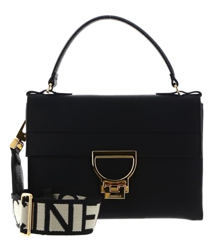 Coccinelle Arlettis Signature - Umhängetasche 21.5 cm black im Sale