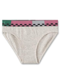 Thumbnail for Sanetta Mädchen-Rioslip Grau | Hochwertige und nachhaltige Unterhose für Mädchen aus Baumwolle. Unterwäsche für Mädchen 152 im Sale
