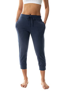 Thumbnail for Mey Nightwear Series Tessie Women's Yoga Pants Deep Shadow M(M) on Sale