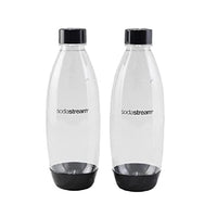 Thumbnail for SodaStream Wasserflasche für kohlensäurehaltige Getränke, BPA-frei, spülmaschinenfest, kompatibel Spirit, One Touch, Terra, Art, Power&Source Sparkling Water Makers– Kunststoff , Schwarz, 1741221440 im Sale