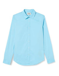 Thumbnail for Scotch & Soda Herren Essential Poplin Shirt, Ocean Mist 4133, EU im Sale