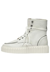 Thumbnail for VOILE BLANCHE Knöchelhohe Sneakers aus Leder, Creme weiß 40 im Sale