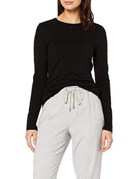 Thumbnail for OPUS Damen Langarmshirt | Longsleeve SMILLA Slim aus Jersey Black, 38 im Sale