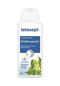 Thumbnail for tetesept · Erkältungszeit Duschgel · Bringt Spürbare Erleichterung in der Erkältungzeit · Mit Eukalyptusöl & Kampfer · Intensiver Duft Durch Natürliche Wirkstoffe · pH-neutral im Sale