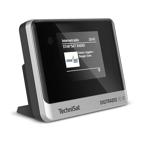 TechniSat DIGITRADIO 10 IR - Adapter für Internetradio & DAB+/UKW mit WLAN, Bluetooth-Audiostreaming, Farbdisplay & Fernbedienung, Weckerfunktion, ideal zur HiFi-System-Aufrüstung im Sale