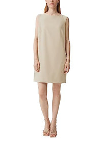 Thumbnail for comma Damen 60.2.61.20.200.2134898 Kleid, 8091 beige, 44 im Sale