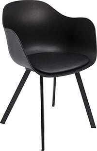 Thumbnail for Kare Design Armchair Brentwood, Dining Room Chair, Black, 77.5x58x53cm on Sale
