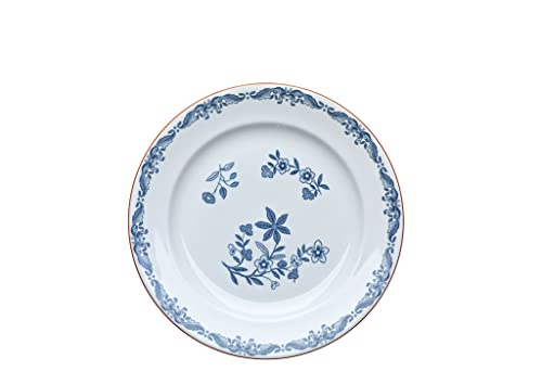 Rörstrand Teller aus der Ostindia Kollektion, aus Porzellan hergestellt, in der Farbe: weiß/ blau, spülmaschinenfest, Durchmesser: 18 cm, 1011696 im Sale