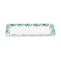 Thumbnail for GMUNDNER KERAMIK Stollen plate 42 x 16 cm Size: l= 42 cm xw= 16 cm xh= 2.5 cm Green-flamed tableware, handmade in Austria