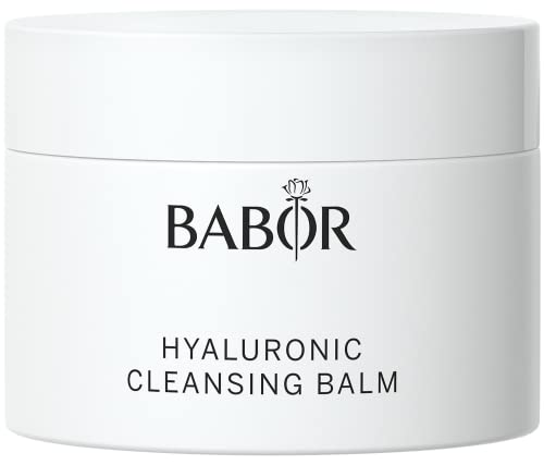 BABOR Hyaluronic Cleansing Balm, Deep-acting facial cleanser for gentle cleansing, with hyaluronic acid, 1 x 150 ml on sale