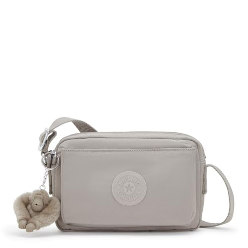 Kipling ABANU Kleine Umhängetasche, Grey Gris (Grau) im Sale
