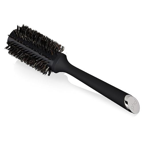 ghd The Smoother Round Brush - Medium-sized natural hair bristles, 35 mm diameter - versatile - For short to medium-length hair on sale