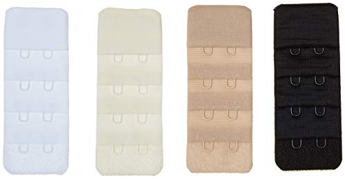 Palmers Damen Verlängerung ca. 3 cm BH-Verlängerer, Mehrfarbig (Bunt 199), Keine Angabe (Herstellergröße: One Size) (4er Pack) im Sale