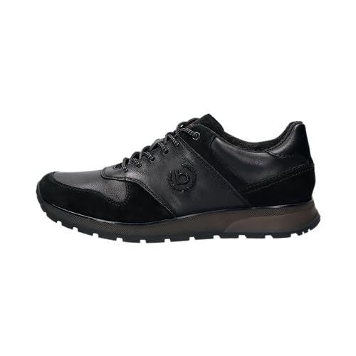 bugatti Herren Low-Top Sneaker, Männer Halbschuhe, Wechselfußbett,schnürschuhe,schnürer,straßenschuhe,Strassenschuhe,schwarz (1010),42 im Sale