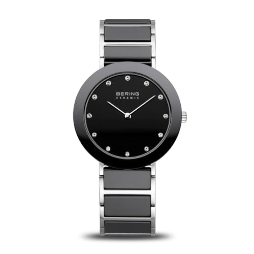 BERING Damen Uhr Quarz Movement - Ceramic Collection mit Edelstahl und Saphirglas 11435-749 im Sale