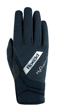 Thumbnail for Roeckl Sports Reithandschuh WAREGEM, Turnier Winter Handschuh, Schwarz/Kupfer 6.5 im Sale