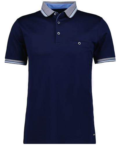 RAGMAN Men's Polo Shirt, Mercerized Cotton, Slate-028 on Sale
