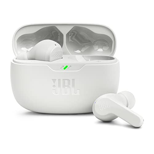 JBL Wave Beam – Wireless in-ear earphones with IP54 and IPX2 water resistance – Hands-free function and 32 hours of battery life – White on sale