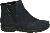 Thumbnail for Mephisto - Verschluss Stiefeletten RAFAELLE Dunkelblau aus Synthetik - Absatzhöhe Reissverschluss - 1 im Sale