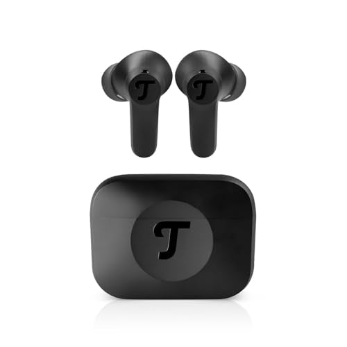 Teufel AIRY TWS 2 - True Wireless In-Ear Bluetooth Headphones with Active Noise Cancelling, IPX4 Waterproof, 6 Built-in Microphones, Long Battery Life (42 h), Touch Control - Space Blue on Sale