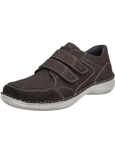 Josef Seibel Herren Kletthalbschuhe New Anvers 85,Weite K (Extra weit),Wechselfußbett,Freizeitschuhe,Klettverschluss,Moro,43 EU im Sale