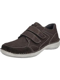 Thumbnail for Josef Seibel Herren Kletthalbschuhe New Anvers 85,Weite K (Extra weit),Wechselfußbett,Freizeitschuhe,Klettverschluss,Moro,43 EU im Sale
