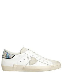 Thumbnail for Philippe Model Women's prsx Sneaker Blanc - Argent 39 EU on sale