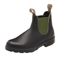 Thumbnail for BLUNDSTONE Unisex Original 500 Series Chelsea Boot, Stout Brown/Olive, 45 EU on sale