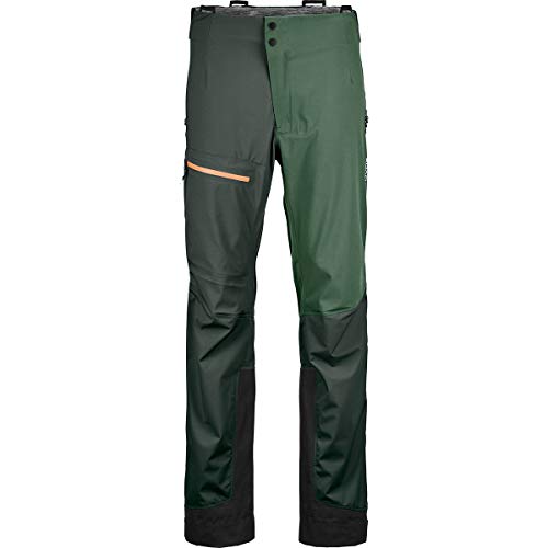 Ortovox Herren 3L Ortler Pants Hose, Grün (Green Pine), Mittel im Sale