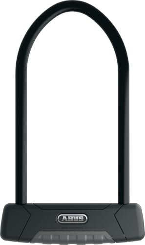 ABUS U-lock Granit Plus 470 + Eazy KF bracket - bicycle lock with parabolic shackle, security level 12-230 mm shackle height, black on sale