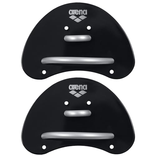 Arena Elite Finger Paddel, Black-Silver (55), im Sale