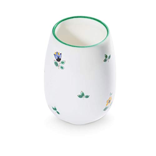GMUNDNER KERAMIK Vase Height: 11 cm Scattered Flowers Tableware, handmade in Austria on Sale