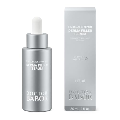 DOCTOR BABOR Derma Filler Serum | Highly effective facial care with 7% collagen peptides for visible wrinkle reduction | Anti-aging serum for immediately smoother and firmer skin | Vegan | 30ml serum on sale