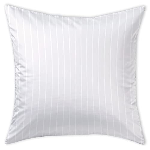 Curt Bauer Mako-Brokat-Damast Kissenbezug einzeln Dessin 9035 Belluno Farbe weiß-0000 im Sale